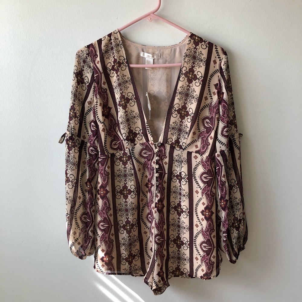 NEW burgundy/red Romper